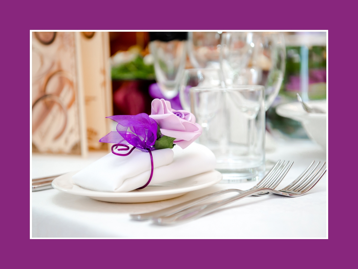 Tischdeko hochzeit – tischdeko.tips Lila und braun