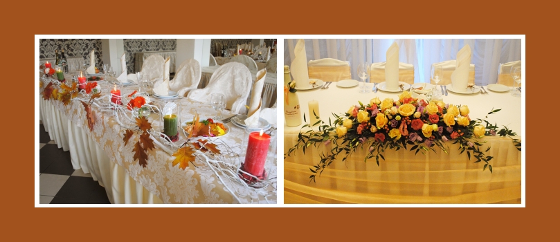 Tischdeko Hochzeit Herbstlich