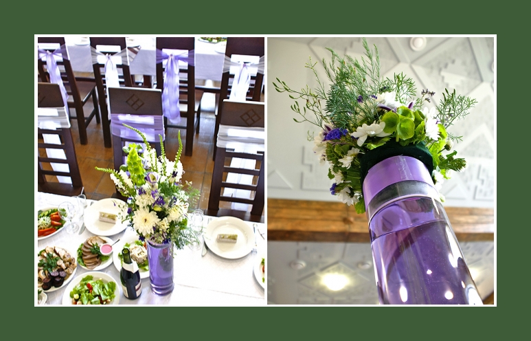 Tischdekorationen mit Blumen Hochzeit Geburtstag Konfirmation Kommunion2016